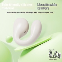 Écouteurs intra-auriculaires transfrontaliers à clip d'oreille, modèle exclusif, pour Bluetooth 5.3, avec commande vocale, étanchéité quotidienne, son de haute qualité, pour le sport (moins de 3 heures d'autonomie)