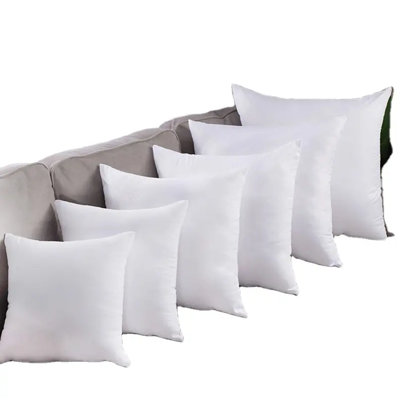 Cushion pillow Throw feather pillow inserts New Listing Comfortable And Soft For Home and hotel decorative pillow inner