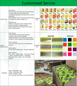 XZL شعار مخصص في الهواء الطلق متعدد الوظائف شعار سترة مرحبا فيس متعددة الألوان OEM سعر المصنع - Product Image 3