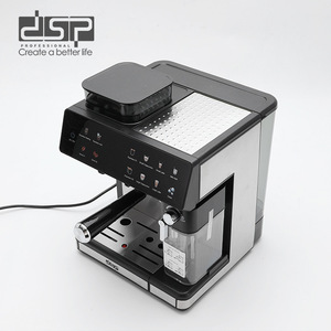 Machine à expresso DSP KA3146, commande numérique, réservoir d'eau de 2,0 L, cafetière en acier inoxydable, utilisation à domicile ou au bureau - Product Image 5