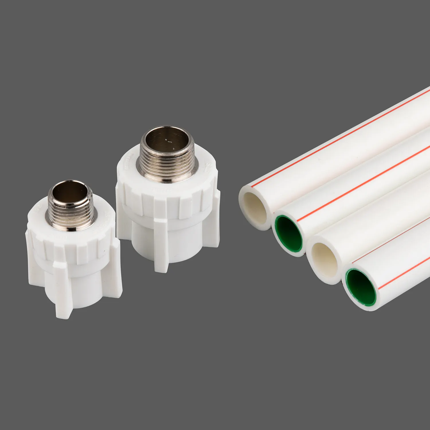 DESO White Color Full Styles PN25 PPR Fitting Elbow Tee Cap 20-110mm Pipe PPR Fittings