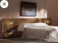 Cadre de lit queen style pin meubles de maison minimalisme antique cadre de lit durable en MDF lit king base queen en bois de frêne