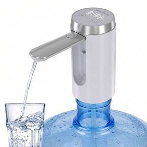 Distributeur d'eau portable électrique à affichage numérique LED, pompe USB pour extérieur et usage domestique, 1200 mAh, garantie 1 an, CE FCC MSDS ROHS - Product Image 1