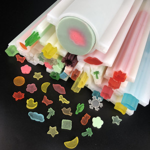 BPA ücretsiz çeşitli şekiller sabun yapımı malzemeleri el yapımı uzun gömme borusu mum kalıp sütun tüp silikon sabun kalıp - Product Image 2