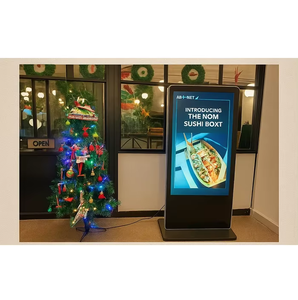 55 Inch T Type LCD Touch Screen Digital Standee Full HD Animation Visual Display Outdoor Promotion Wayfinding Shopping Mall - Product Image 1
