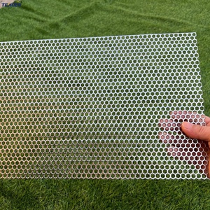 La malla de placa de acero perforada se utiliza <span class=keywords><strong>para</strong></span> las ventanas de ventilación del metro Personalización de formas de patrón Hoja perforada - Product Image 4