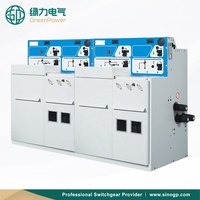 RMU SF6 24kV 12kV Équipement de distribution d'énergie, unité principale annulaire isolée au gaz, tableau électrique, armoire RMU, appareillage électrique
