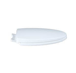Siège de toilette blanc pur élégant avec technologie de fermeture lente avancée et fonction de dégagement rapide pour un nettoyage de salle de bain sans tracas - Product Image 5
