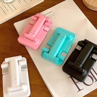 Support de téléphone écologique à fixer sur le bureau, support pliable universel pour smartphones, tablettes, support portable pour appareil photo, Année Pâques