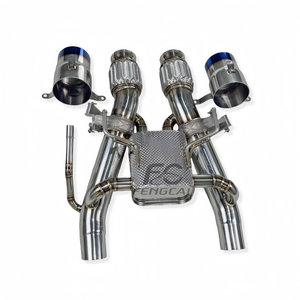 Sistema de Escape Catback con Silenciador para Mclaren <span class=keywords><strong>Artura</strong></span> <span class=keywords><strong>Spider</strong></span> 3.0T 2023-2025, Acero Inoxidable SS304 con Aislamiento Térmico, Sistema de Escape de Alto Rendimiento para Automóviles - Product Image 3