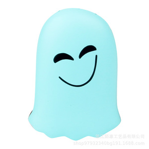 Juguete Antiestrés de Espuma de PU con Forma de Fantasma Sonriente, Decoración - Product Image 1