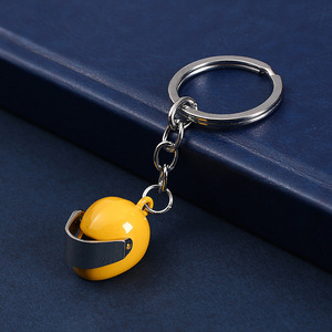 2026 New Motorcycle Helmets <b>Key</b> Chain for Women <b>Men</b> Cute Safety Helmet Car Keychains Bags Accessories <b>Key</b> <b>Ring</b> Gift Jewelry - Product Image 3
