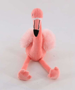 Peluche Flamant Rose Personnalisée Super Douce et Mignonne avec Broderie en Maille – Cadeau d'Anniversaire Adorable et Câlin - Product Image 2