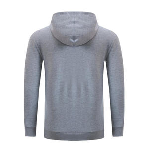 Unisex Cotton Knit <b>Sweater</b> Custom Logo Solid Pattern Streetwear <b>Crewneck</b> Sweatshirt for Autumn Season Outdoor Hiking Jacket - Product Image 3