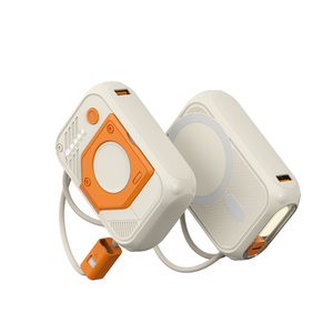 OEM logotipo personalizado <span class=keywords><strong>Mag</strong></span> <span class=keywords><strong>Powerbank</strong></span> 5000mAh Paquete de batería portátil Delgado seguro cargador rápido Mini banco de energía magnético inalámbrico para teléfono - Product Image 1