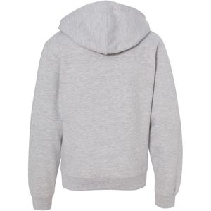 2025 Youth <b>Girls</b> <b>Hoodie</b> Midweight Grey Heather Hooded <b>Sweatshirt</b> Size L - Product Image 2