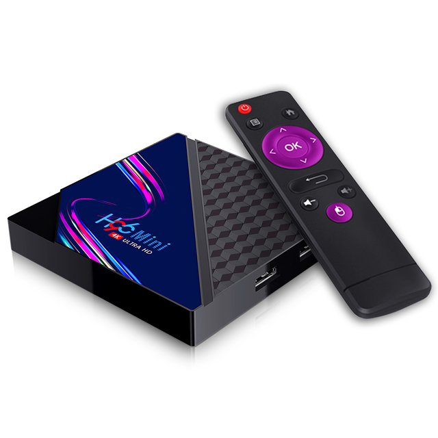 Wholesale Smart Android Set Top Box H96 Mini V8 Rockchip 3228A 4k 2.4GWIFI 2*USB 2.0 Popular Selling Tv Box