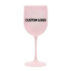 Coupes à cocktail modernes incassables multicolores (blanc et rose) de 480 ml en plastique PP pour flûtes à vin - Product Image 2