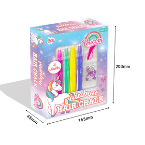 Customizable Girls Diy Hair Beader Tool 4 Color <strong>Hairdressing</strong> Washable Hair Chalk <strong>Toys</strong> <strong>Set</strong> - Product Image 3