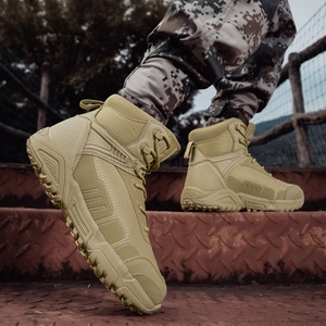 รองเท้าบูททะเลทรายผู้ชายสำหรับฤดูหนาว ดีไซน์ทันสมัย ขายดี คุณภาพสูง กันลื่น รองเท้าเดินป่า กันน้ำ ใส่สบาย น้ำหนักเบา ทำจากหนัง - Product Image 6