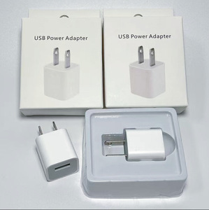 Cargador USB de 5V 1A para Teléfono Celular, Enchufe Estadounidense, Puerto USB Único, Nuevo - Product Image 2
