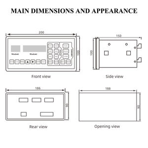 Automatic Batching Scale Concrete <span class=keywords><strong>Weigher</strong></span> com Display LED Personalizável OEM Cimento Pesando Balde Cimento Pesar Hopper - Product Image 2