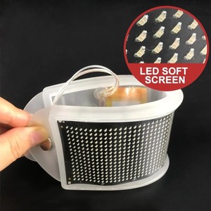 Mensaje jugando <span class=keywords><strong>LED</strong></span> gorra de béisbol de moda publicidad <span class=keywords><strong>LED</strong></span> de publicidad tapa - Product Image 2