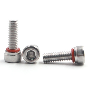 <span class=keywords><strong>Tornillos</strong></span> Impermeables con Junta Tórica IP68 de Acero Inoxidable 304 M3 M4 M5 M6 DIN912, <span class=keywords><strong>Tornillos</strong></span> de Cabeza Hexagonal con Anillo de Sellado Anti-fugas - Product Image 1