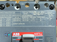Interruptor de Circuito Tmax Xt2 H 125 Xt2h 15a 3p Plc