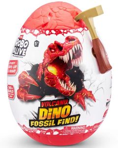 Venta al por mayor: Juguetes originales Zuru Robot Alive Volcano Dino Fossil Find Egg 71116 - Product Image 1