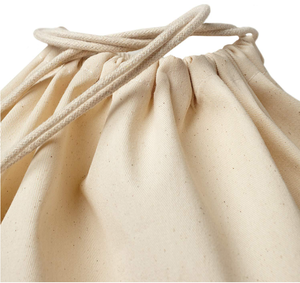 Ambientale Borsa di Stoffa di <span class=keywords><strong>Cotone</strong></span> Hotel di Viaggio Sacchetto Della Lavanderia Sacchetto di Drawstring Può Essere Personalizzato Stampa - Product Image 4
