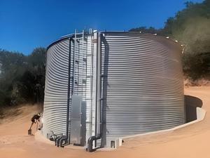 Réservoir d'eau en acier ondulé Jinlink, directement de l'usine, pour les écoles, grande capacité et stockage d'eau sanitaire - Product Image 4