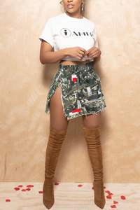 <span class=keywords><strong>Jupes</strong></span> <span class=keywords><strong>courtes</strong></span> sexy pour femmes, style scolaire, camouflage, cargo, sans culotte, sexy - Product Image 2