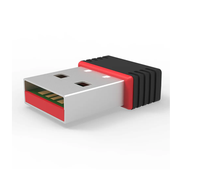Émetteur récepteur sans fil 150mbps personnalisé Mini carte réseau sans fil Wifi Dongle pour ordinateur portable de bureau