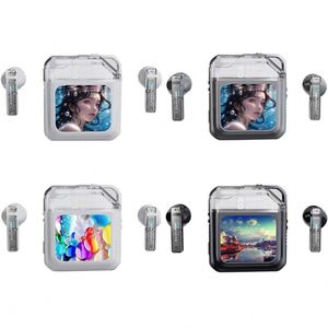 Écouteurs sans fil à écran LCD Casque Bluetooth tactile intelligent couleur - Product Image 4