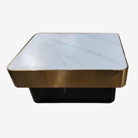 Table de bar de boîte de nuit en verre avec logo personnalisé, design LED moderne, plateau en verre trempé, usage commercial