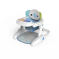 Chaise d'éveil pour bébé avec coussin d'apprentissage, siège souple pour repas, chaise de sol électronique pour tout-petit