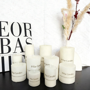 Bougie parfumée en cire mélangée, longue durée, minimaliste, cadeau parfumé pour la décoration de la maison, Thanksgiving, mariage, Saint-Valentin - Product Image 1