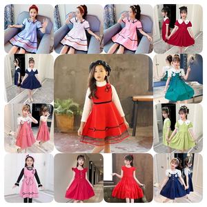 2024 nuevo vestido <span class=keywords><strong>de</strong></span> niña vestido <span class=keywords><strong>de</strong></span> princesa estampado vestido <span class=keywords><strong>de</strong></span> niños medianos y pequeños falda mostrar falda para niños trajes para niños - Product Image 4