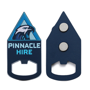 Abridor de Botellas Magnético Duradero con Diseño de Águila <span class=keywords><strong>Azul</strong></span> en 3D, Abridor de Botellas de Metal de Aleación de Zinc para el Hogar, Refrigerador y Eventos Empresariales - Product Image 1