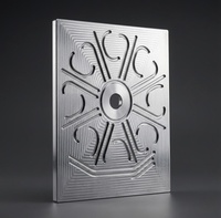 Plaque de refroidissement liquide sur mesure en acier inoxydable usinée CNC avec électro-érosion à fil et brochage, système de refroidissement par eau OEM haute densité de puissance
