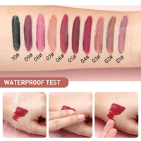 Gloss à lèvres vegan effet diamant, label privé, non-collant, mat, liquide, longue tenue, hydratant, brillant, pailleté