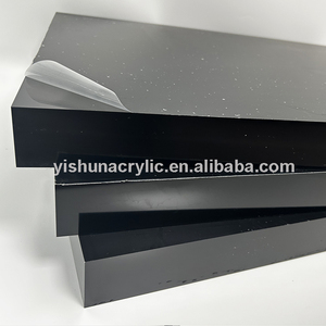 Độ bóng cao kết thúc 4x8ft 40 mét 50 mét màu đen sữa trắng đúc tấm Acrylic cho biển báo hiển thị CNC cắt - Product Image 3