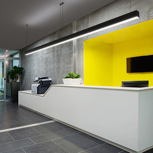 Led Batten dòng ánh sáng đồ đạc bề mặt gắn trên Dimmable Trần gắn kết hiện đại 30 Wát hồ sơ nhôm Led tuyến tính chiếu sáng - Product Image 2