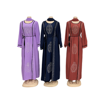 2025 nouvelle robe de brique chaude brodée été col O à manches longues motif rouge robe imprimée robe de mariée africaine