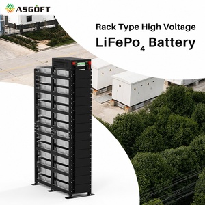 Pack de batteries haute tension Powergo BYD 50 kWh, cellules LiFePO4 de qualité A, BMS, systèmes de stockage 100 kWh, 200 kWh, 130 Ah, 314 Ah, 300 Ah - Product Image 1