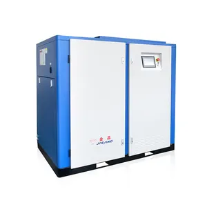 産業用医療固定速度オイルフリー水潤滑250kw350hp pm vfdスクリューエアコンプレッサー8bar 10bar 13bar 10hpマシンポンプOEMドライヤー & エアタンク