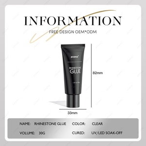 JTING 30g Gel Adhesivo Transparente para Uñas con Diamantes de Imitación, Adhesivo Fuerte para Decoración de Uñas, Gel 3D para Diamantes de Imitación, Gel Cristalino, Proveedor de Uñas ODM/OEM - Product Image 2