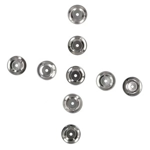 Wholesale Stainless Iron Bell <b>Plate</b> Tambourine Bell <b>Ring</b> Jingle Bell Stainless Steel for Handbell Tambourine Church Tambourines - Product Image 1
