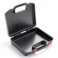 U-S001C 9,5 pouces, prix d'usine OEM, étui de transport rigide en PP injecté pour petits instruments, avec insert en mousse et logo, pour outils